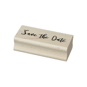 Save the Date Gummistempel