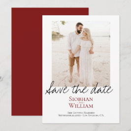 Save the Date Handgeschriebenes Personalisiertes F