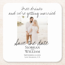 Save the Date Handgeschriebenes Personalisiertes F