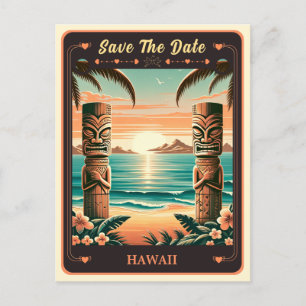 Save The Date Hawaii Einladung Postkarte