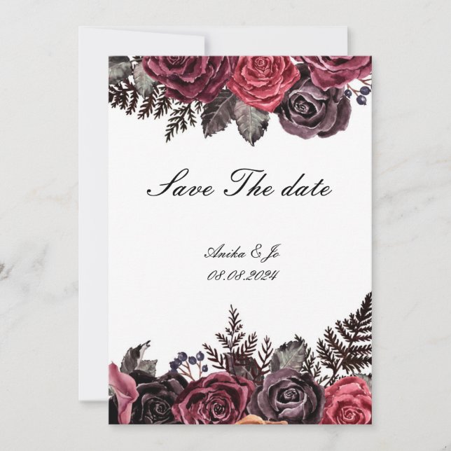 Save the Date Hochzeit (Vorderseite)
