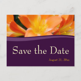 Save the Date Hochzeit Ankündigungspostkarte