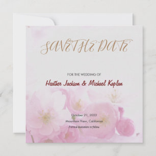 Save the Date Hochzeit Beruflicher klassischer Blu