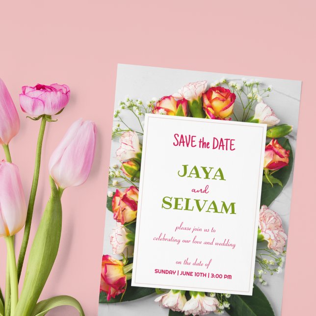 Save the Date Hochzeit Einladung (Von Creator hochgeladen)