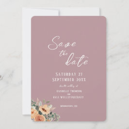 Save the Date - Hochzeit in Rosa