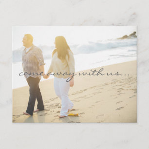 Save the Date Hochzeit in Urlaubsort
