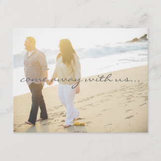 Save the Date Hochzeit in Urlaubsort