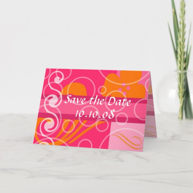 Save the Date Hochzeitsankündigungen Ankündigung (Vorderseite)