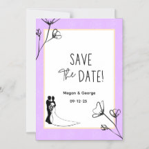 Save the Date Hochzeitsankündigungen