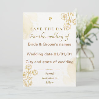 Save the Date Hochzeitseinladung