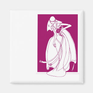 Save the Date Hochzeitsfeier Erinnerung Magnet