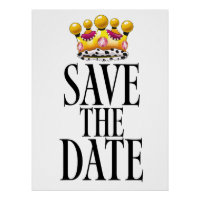 Save the Date Hochzeitskrone