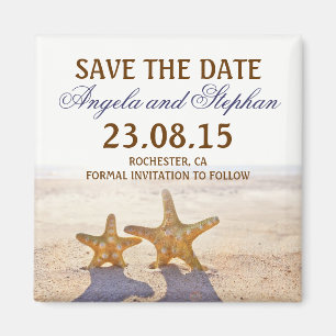 Save the Date Hochzeitsmagnete Magnet