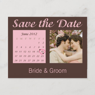 Save the Date im Juni 2012 Einladung