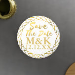 Save the Date Imitate Gold Foil Wreath Wedding Mag Magnet<br><div class="desc">Das Datum ist Set! Jetzt,  um alle Ihre Gäste wissen,  wann Ihr Hochzeitsdatum ist lassen. Fügen Sie Ihre Initialen und das Hochzeitdatum zu dieser einfachen,  aber extravaganten Imitat Goldfolie Speichern Sie den Date Magnet - Sie können wählen,  ob Sie ein quadratisches oder rund haben. Herzlichen Glückwunsch!</div>