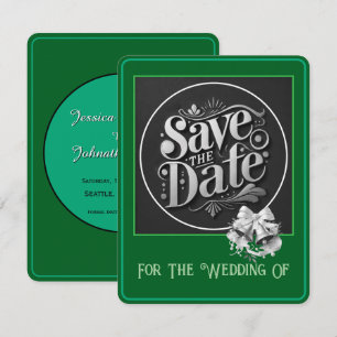Save the Date in der grünen Karte