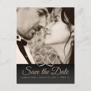 Save the Date - Jahrestag - Diy Foto Postkarte