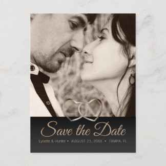 Save the Date - Jahrestag - Diy Foto Postkarte
