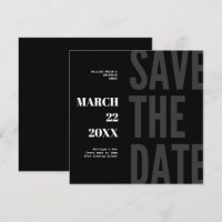Save The Date Junggesellenabschied Einladung Minim