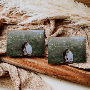 Save the Date Karte mit Fotokarte