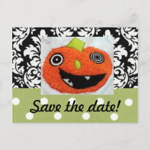 Save the Date Karten für Halloween-Hochzeit