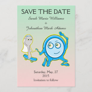Save the Date Kinderzimmer Rhyme Wedding