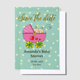 Save the Date kleine Dusche