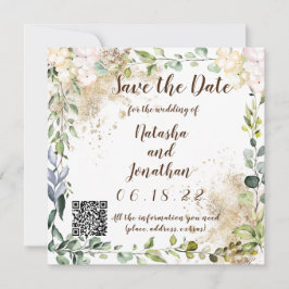Save the Date Kräuterdesign Einladung