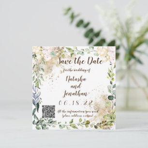 Save the Date Kräuterdesign Einladung