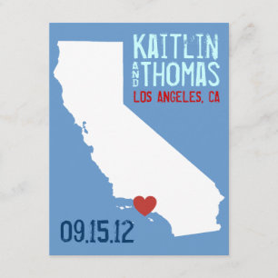 Save the Date - kundengerecht - Kalifornien