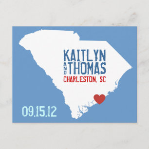 Save the Date - kundengerecht - South Carolina