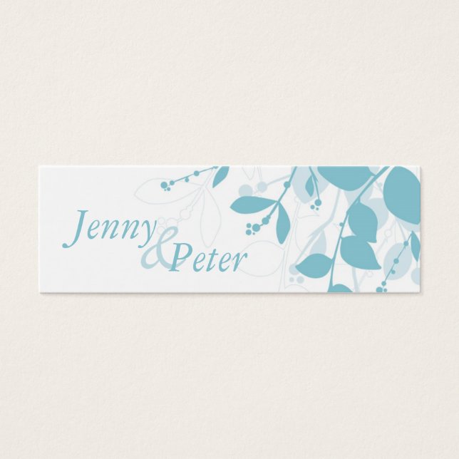 SAVE THE DATE: Landschaft der natürlichen Silhouet (Vorderseite)