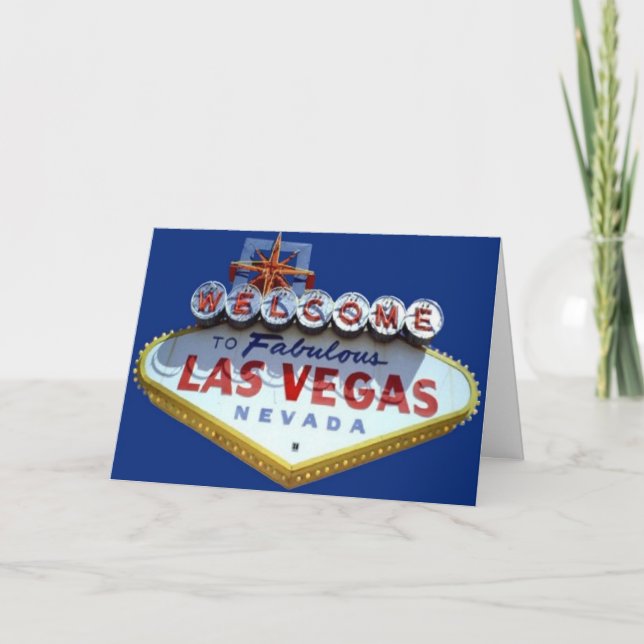 Save the Date Las Vegas Cards Ankündigung (Vorderseite)