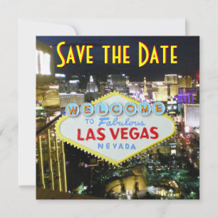 Save the Date Las Vegas Hochzeiten