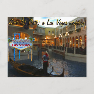 Save the Date Las Vegas Wedding Einladung