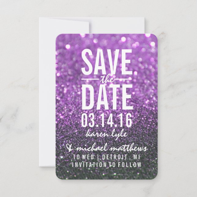 Save The Date | Lila Nite-Fab (Vorderseite)