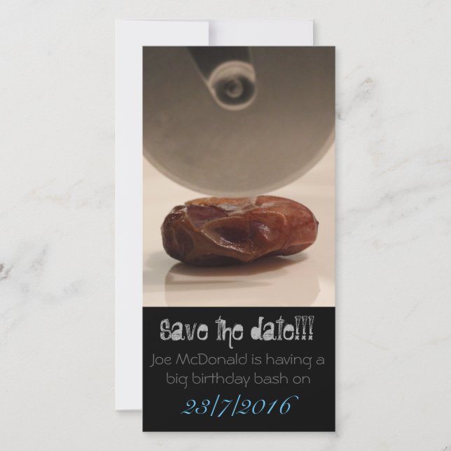 Save the Date lustige Karte (Vorderseite)