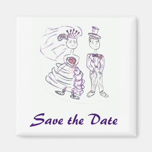 Save the Date Magnet