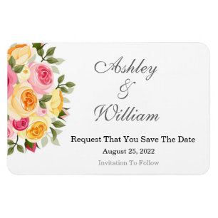 Save The Date Magnet