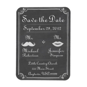 Save the Date Magnet