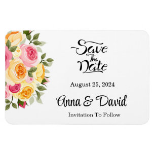 Save The Date Magnet