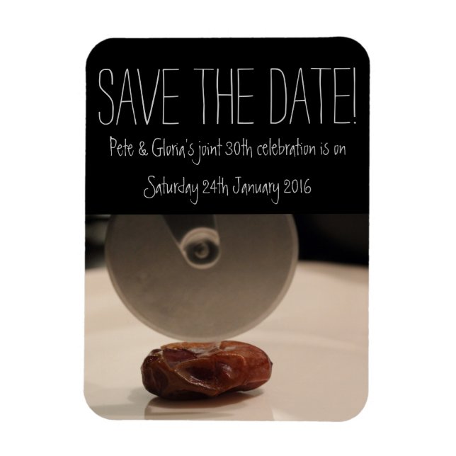 Save the Date Magnet (Vertikal)