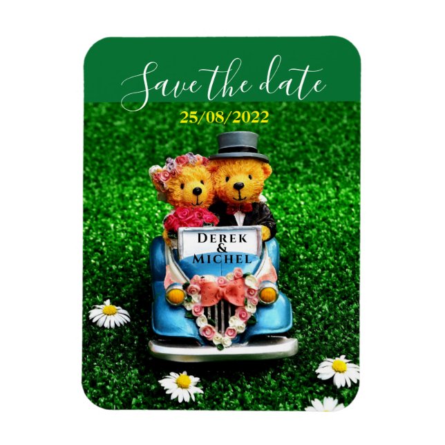 Save the Date Magnet (Vertikal)