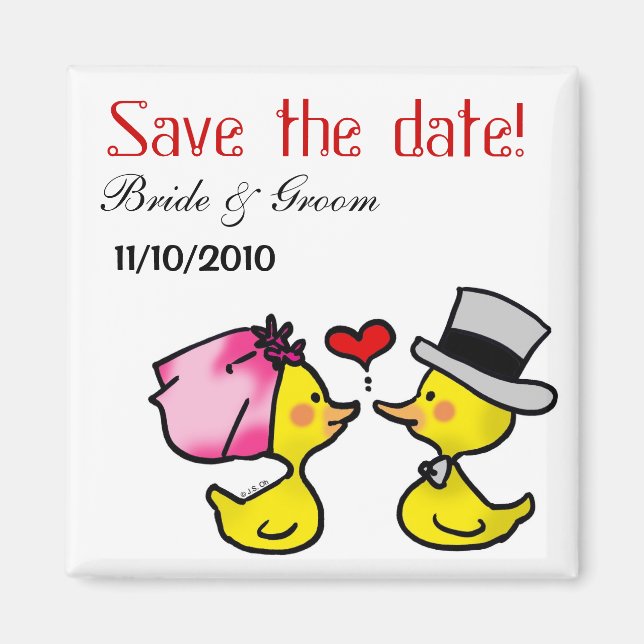 Save the Date Magnet (Vorne)