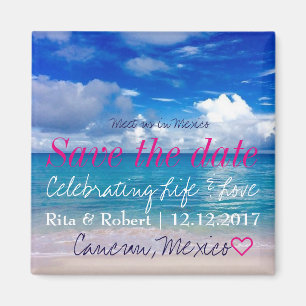 Save The Date   Magnet   Für Paare in der Liebe