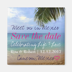 Save the Date Magnet für Paare in der Liebe