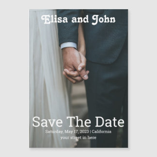 Save the Date Magnetkarte