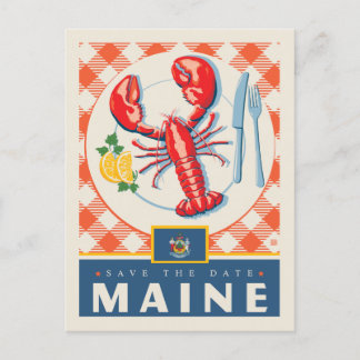 Save The Date | Maine Einladungspostkarte