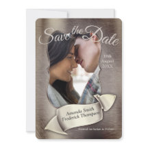 Save the Date mit Foil-Gold-Silber-Messing