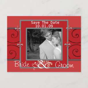 Save the Date mit Ihrem Foto Ankündigungspostkarte
